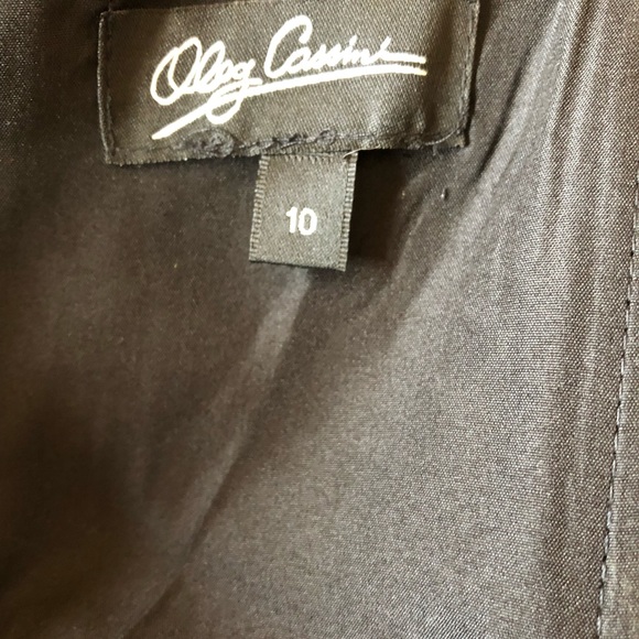 Oleg Cassini Formal Maxi Multi Color Dress - Picture 7 of 11